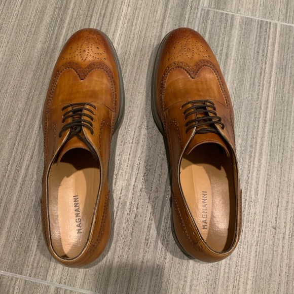 Magnanni Diversa Tormo Wingtip, Cognac 8M main image 5